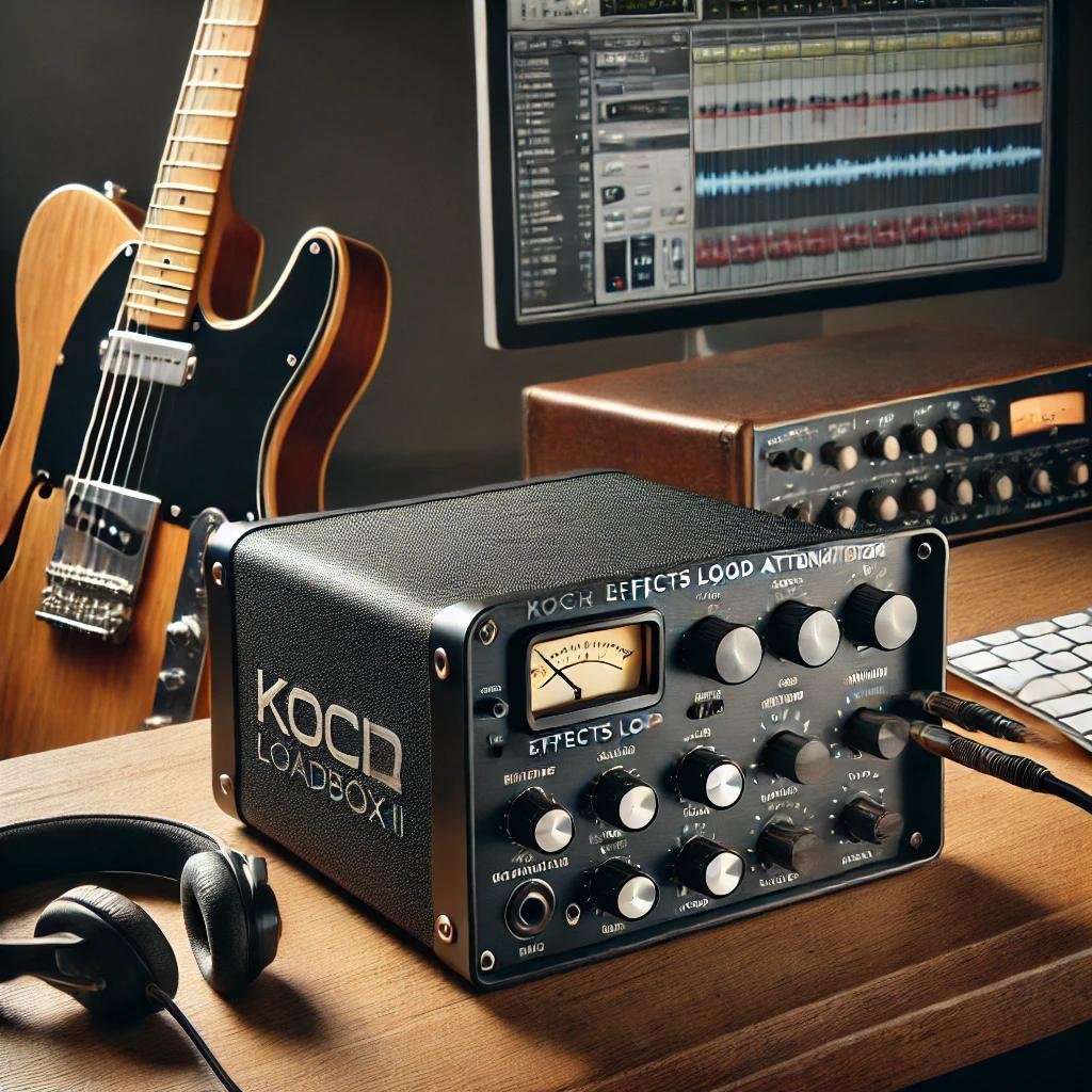 koch loadbox ii with effects loop attenuator with headphone out