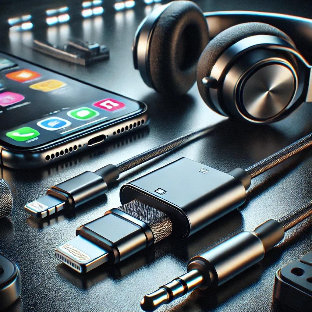 durable lightning to headphone adapters